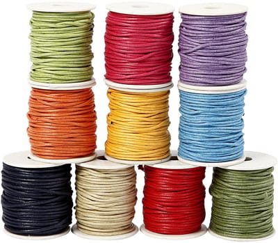 Creativ Company Katoenkoord Set 2 mm Multi 10x25 m