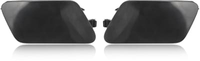 Dailygoods- Koplampsproeiers Cap - 2 Stuks - Voorbumper - Vervanging - Auto Accessoires - Hoogwaardige Kwaliteit - Koplampsproeier