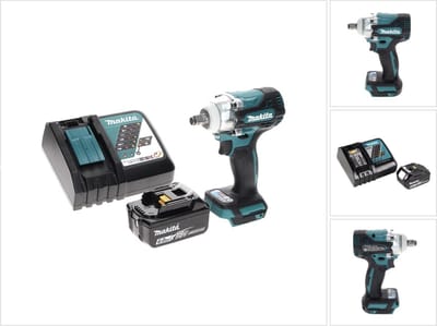 Makita DTW 300 RG1 accu-slagmoersleutel 18 V 330 Nm 1/2" borstelloos + 1x accu 6,0 Ah + oplader