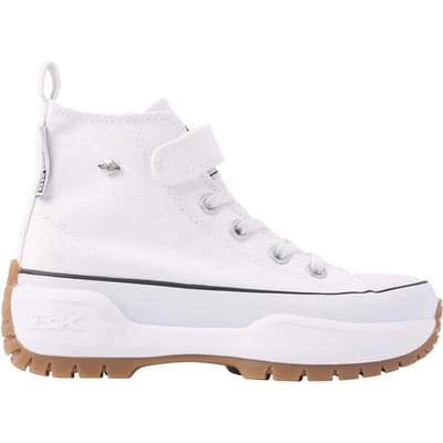 British Knights - Kaya Mid Fly Meisjes Sneakers Hoog - Maat 31 - Wit - Meiden Schoenen