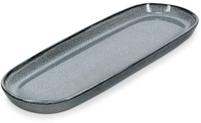Salt & Pepper Serveerschaal 29x10xH2cm groen/blauw Meridian (set van 2)