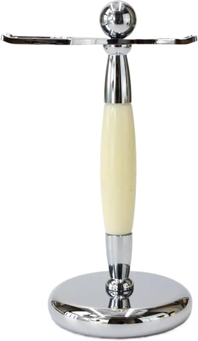 Scheerstandaard - Scheerhouder - Ordelijk Scheren - Stabiele Basis - 32mm - Wit