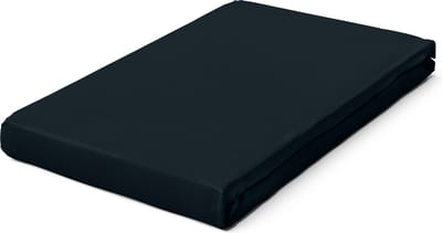 Schlafgut Pure Bio Katoen Jersey Hoeslaken S - 90x190 - 100x220 799 Off-Black