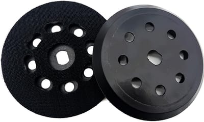 JHUBERS- Schuurdisc 125mm - Vervangingsschuurdisc - Schuurpapier met 8 gaten - Duurzaam - Corrosiebestendig - Eenvoudige installatie