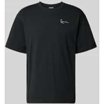Oversized T-shirt met logo-stitching