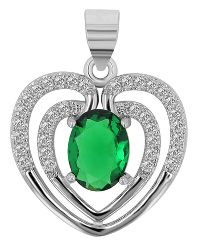 AKZENT Akzent Dames Hanger "Tilla" aus 925 Sterlingzilver, gerhodineerd, duurzaam
