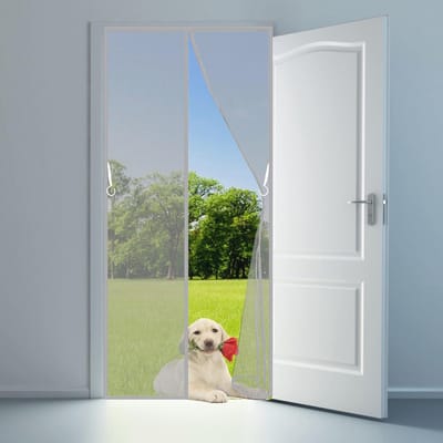 Muggenhor voor Deuren 130x195 cm - Hoogwaardig Vliegengordijn voor Binnen en Buiten