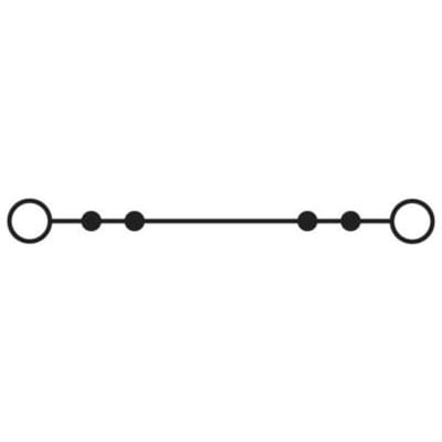 Phoenix Contact 3072817 Doorgangsklem 8.2 mm Schroeven Grijs 50 stuk(s)