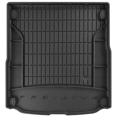 Premium Rubber Kofferbakmat met Organizer Functie – Geschikt voor HYUNDAI i40 I Sedan 2011-2019 – Uitvoering zonder zij-uitsparingen – TPE Rubber – Hoge Rand 5 cm