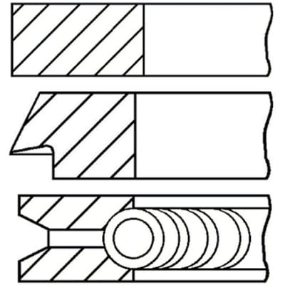 Goetze Engine Zuigerveren set GOETZE 08-101400-00