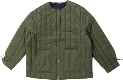Tommy Hilfiger TJW Vertical Quilted Dames Jas - Groen - Maat M
