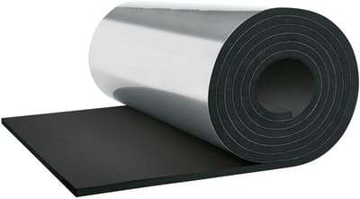 Zelfklevende Isolatiematten Rubber 6mm - Flexibel Condensatie- en Vorstbescherming