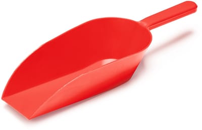 Garronda Kunststof Voerschep – Kip accessoires – Rood – 500g - GD-JUT-Shovel