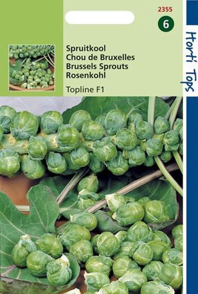 Hortitops Zaden - Spruitkool Topline F1 Hybride