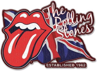 The Rolling Stones - Lick The Flag Patch - Multicolours