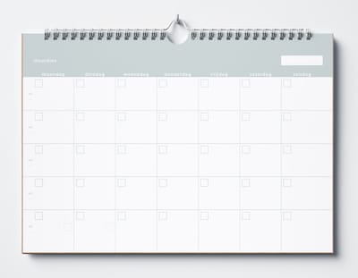 Huurdies Planner - 18 maanden - Tijdloos - A4+
