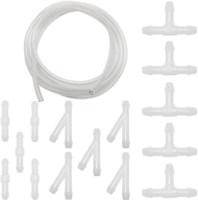 Dailygoody - Universele set voor ruitenwissers - 5 meter slangreiniger - Transparant - Slangaansluiting - Wit - Geschikt voor verschillende auto's - 1...