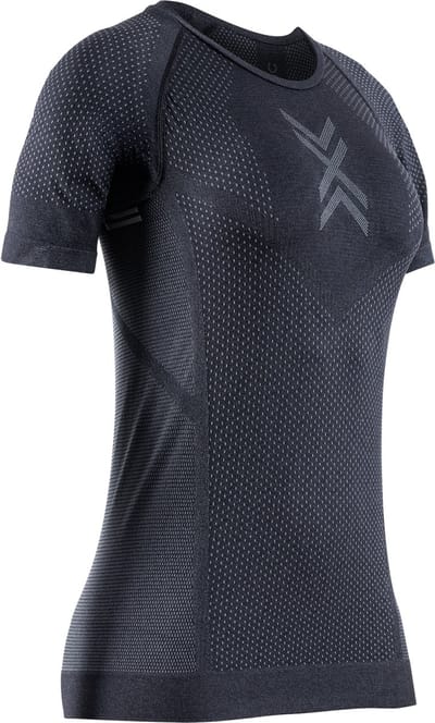 X-Bionic Xceed Hardloopshirt Korte Mouwen Dames X Black/Rhino Grey - XL