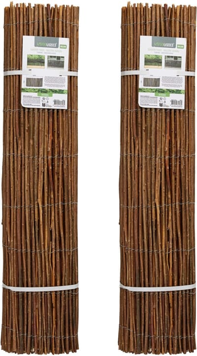 Progarden Wilgscherm / wilgmat - 5 meter - bruin - tuinscherm/schutting