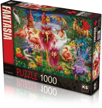 KS Games Ugly Birds – Legpuzzel – 1000 stukjes – 68 x 48 cm