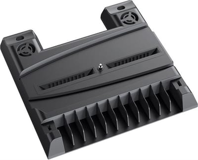 DrPhone DPS5 Laadstation met Koelventilator voor PS5 – DualSense Controller Lader – Gamehouder – Voor Disc & Digital – Zwart
