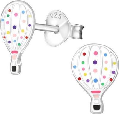 Amanto Kids Oorbellen Chuc - 925 Zilver E-Coating - 6x9mm