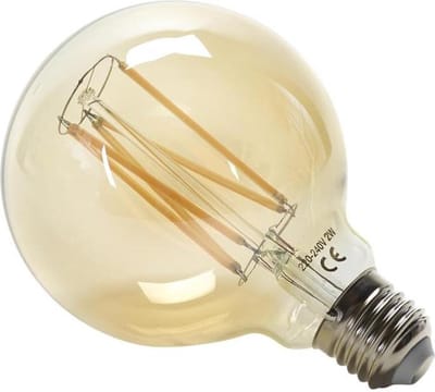 SERAX - EDISON DECO LED LAMP E27 95X145 MM 2W (200 LUMEN)