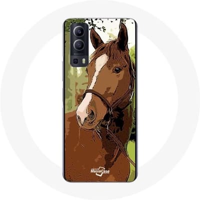 Vivo Y72 Case Quarter Horse Bruin Paardenras bruin