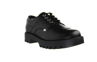 Kickers Kizziie Derby Heren Zwart Schoenen