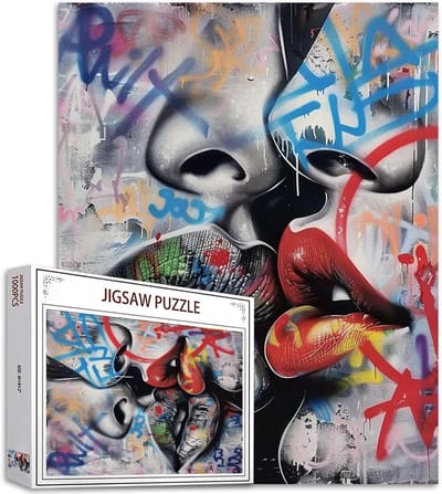 Legpuzzel 1000 Stukjes - Volwassen Puzzel - Ontspannende Activiteit - Decoratieve Afbeelding - 50 x 50 cm - Kleurrijk Artwork
