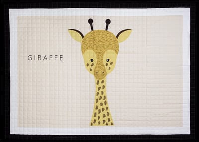 DW4Trading Baby & Kinder Speelkleed XL Giraf + Draagtas - Giraffe - 150x200cm - Geschikt Voor 0-5 Jaar