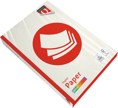 Kopieerpapier quantore colour a4 120gr roomwit | 5 stuks