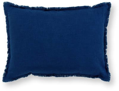 vtwonen Sierkussen - Kussen voor de Woonkamer - Donkerblauw - 50x70cm