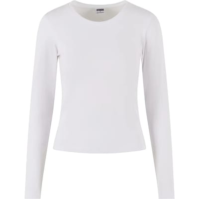 Dames-T-shirt met lange mouwen Urban Classics Basic Super Slim