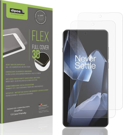 dipos FLEX – 2x Matte Screenprotector geschikt voor OnePlus 13 Case Friendly | Volledige Schermbescherming | Case-Friendly
