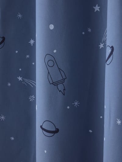 Vertbaudet Glow-in-the-dark oogjesgordijn met sterretjesprint