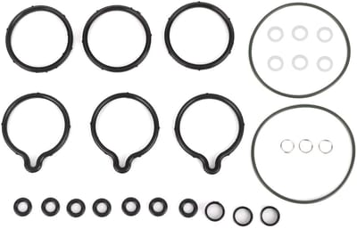 Dailygoods- Reparatieset Hogedrukbrandstofpomp - O-ring - Rubber - Vervanging - Compatibel met Lancia/Iveco - Artikeltype 0445010002 - Afdichtset