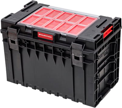 Toolbrothers RHINO XXL gereedschapskoffer ECO Handling+ hoogte XL 52 l IP66 met uitneembare tussenschotten + boxen
