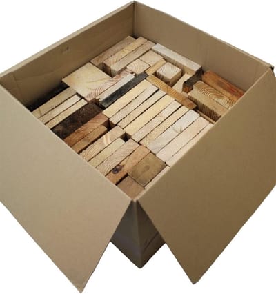 Brandhout Naaldhout - Ovenklaar Hout - Open Haard Gebruik - Stofvrij Ovenklaar - 20 kg - Natuurlijk
