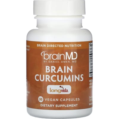 BrainMD, Hersencurcumine, 30 plantaardige capsules