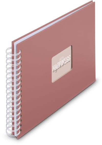 Hama Spiraal fotoalbum - Fine Art - 28x24 - 50 pagina's - Terracotta