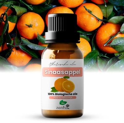 Sinaasappel olie - 100% Biologisch & Puur - Etherische olie - Natuurlijk - Aromatherapie - Geur - Diffuser - 10 ml