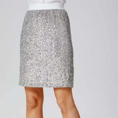 Minirok met glitters