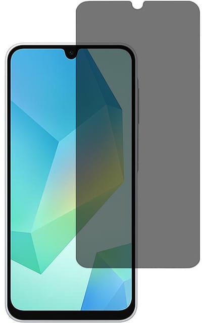 Privacy Screenprotector Glas - Tempered Glass Screen Protector Anti-Spy Geschikt voor: Samsung Galaxy A16 - 1x beschermglas - Anti Spy - ZT Accessoires
