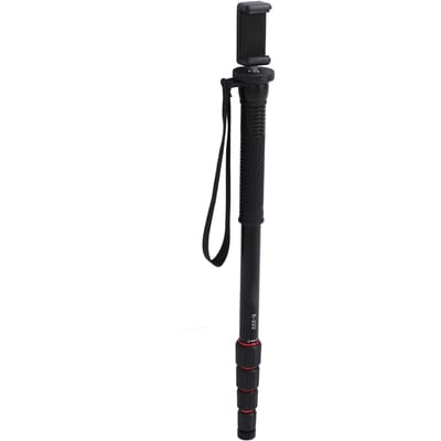 Camera Monopod Aluminiumlegering Uitschuifbaar 5 Secties 38 inch Schroefdraadgat 11lb Draagvermogen Telefoon