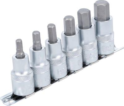 BGS Dopsleutelbitset 1/2 INBUS 6 - 14 mm 6 delig