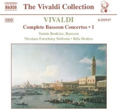 Tamas Benkocs - Vivaldi: Bassoon Concertos 1 (CD)