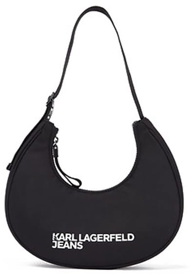 Karl Lagerfeld Jeans Essential Moon Schoudertas Zwart