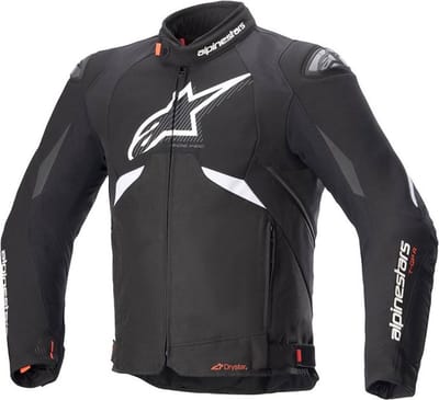 Alpinestars T-GP R V3 Drystar Jas Zwart Wit - Jas