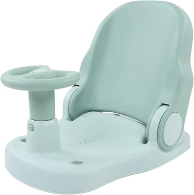Verstelbare Babybadstoeltje voor Veilig Zitten in Badkuip - Met Anti-slip Suction Cups voor 6-18 Maanden
